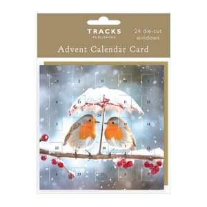 Frozen Umbrella Advent Card