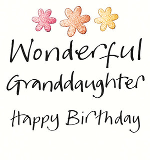 Birthday Granddaughter