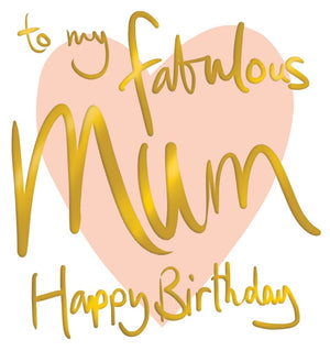 Birthday Mum