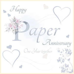 Paper Wedding Anniversary