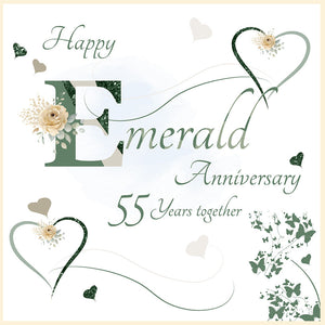 Emerald Wedding Anniversary