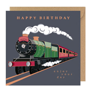 Happy Birthday - Steam Train