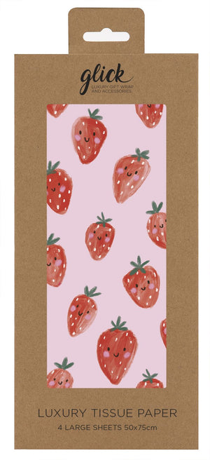 Sweet Strawberry Tissue Paper