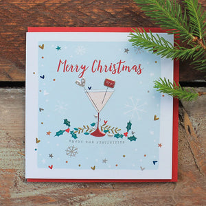 Merry Christmas - Glass (Pack of 4)